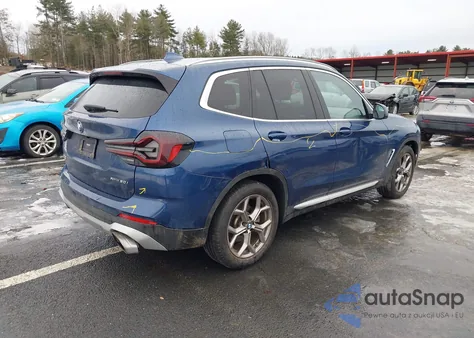 2023 BMW X3 xDrive30I z USA, uszkodzony, nr VIN WBX57DP01PN201887